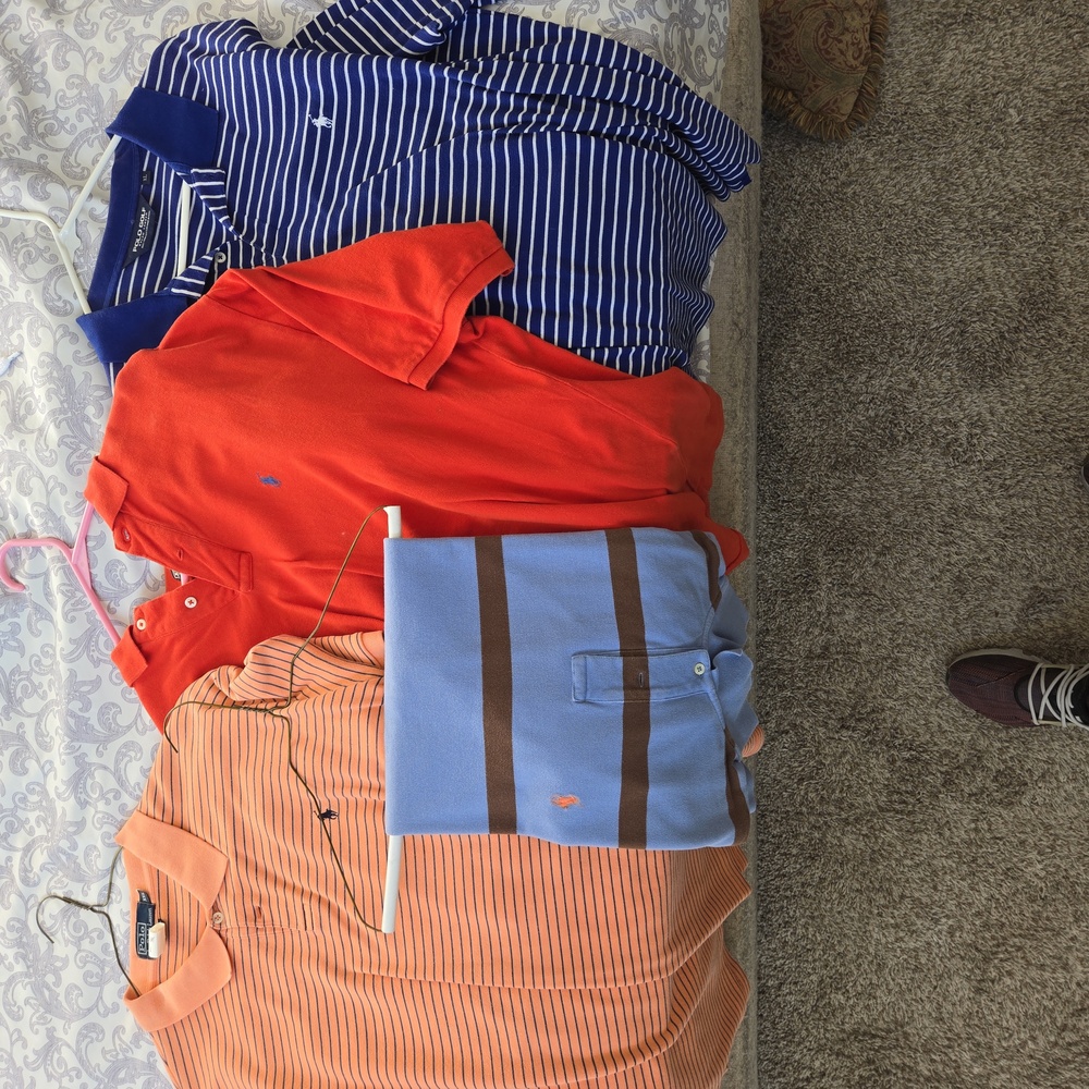 4 Ralph Lauren short sleeve Polo